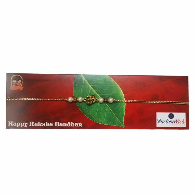 Shop Om Metal Rakhi Online India